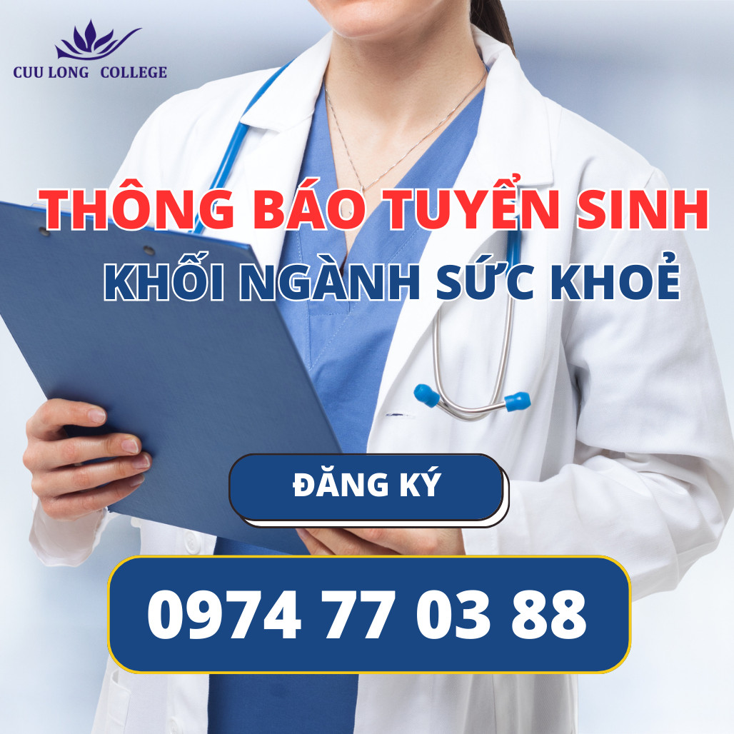 TUYÊN SINH TRUNG CẤP VẬT LÝ TRỊ LIỆU & PHCN NĂM 2026